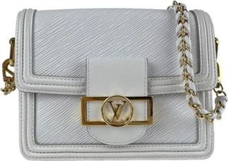 Louis Vuitton Pre-owned Cross Body Bags, female, Gray, Size: ONE SIZE Pre-owned Leather louis-vuitton-bags