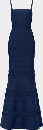 H&eacute;rve L&eacute;ger The Caitlin Mermaid-Hem Bandage Gown