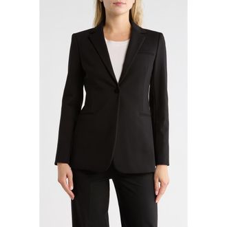 Theory Classic Slim Blazer in Black at Nordstrom Rack, Size 00