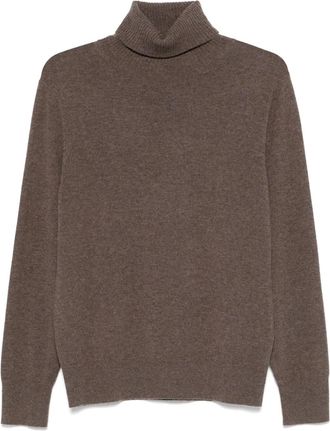 Fursac Maglione a collo alto - Marrone