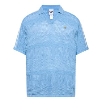 adidas Resort S Polo U Shirt Asia Sizing Clear Sky KW8166