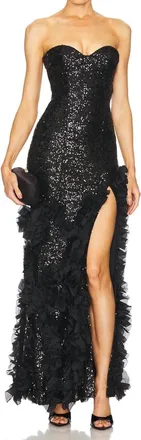 NBD Julietta Gown In Black