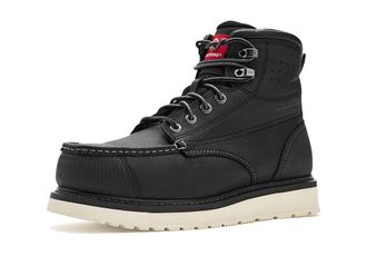Wolverine Loader II Hypr WP CM 6in Mens Work Boots Black : 10.5 3E - Extra Wide, Leather