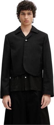 Ader Error Blazer Product 4 - Heren - Blazers - Zwart - L - Wol - Jassen
