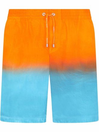 Dolce & Gabbana gradient-effect swimming shorts - men - Polyester/Elastane/Polyamide - 5 - Blue