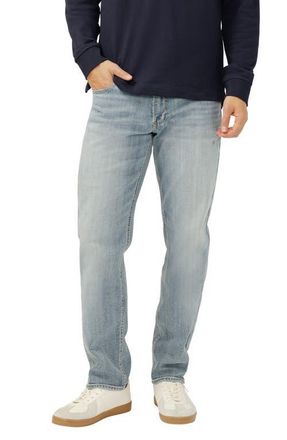 Silver Jeans Co Eddie Athletic Fit Tapered Jeans in Bonfire at Nordstrom, Size 36 X 32