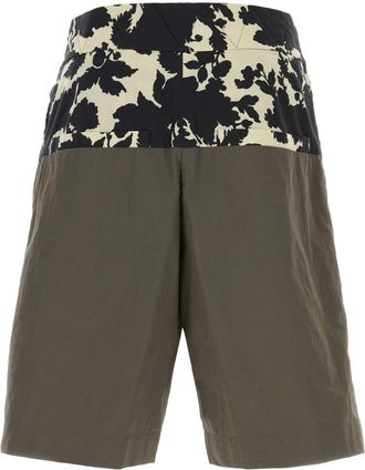 Dries Van Noten Pablo Bermuda Shorts - Khaki