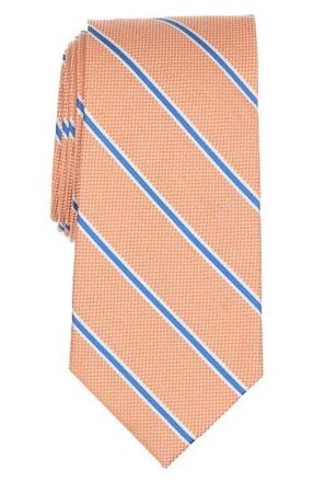 Brooks Brothers Oxford Frame Stripe Tie in Orange at Nordstrom Rack
