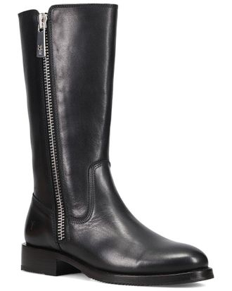 Frye Madison Heavy Zip Tall Leather Boot