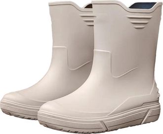 Generic Mens Waterproof Anti-Slip Thick Bottomed Kitchen Rain Boots Fishing Shoes Wear-Resistant Shoes