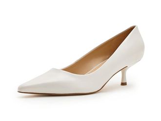 Marc Fisher Calynna Womens Shoes Ivory Leather : 7.5 M