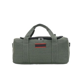 Generic Compatible For 40L Travel Duffel Handbag Large Capacity Short-Haul Luggage Bag Foldable Outdoor Moving Trip Pack(Green S)