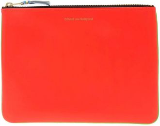 Comme Des Gar&ccedil;ons Super Fluo Pouch - Dames - Clutches - Veelkleurig - ONE Size - Leer - Tassen