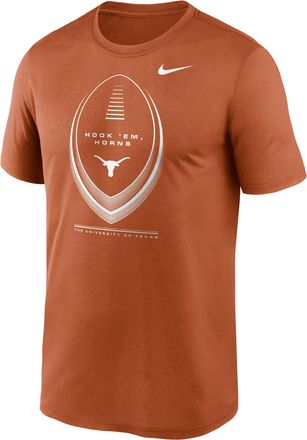 Nike Texas Primetime Football Icon Legend Nike Mens Dri-FIT College T-Shirt in Orange | NKGK81FTXE-3BJ