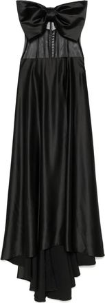 Atu Body Couture Abito da sera con fiocco - Nero