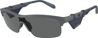 Emporio Armani Zonnebril Ea 4218 Model 610387 - Heren - Zonnebrillen - Zwart - 35 MM - Accessoires