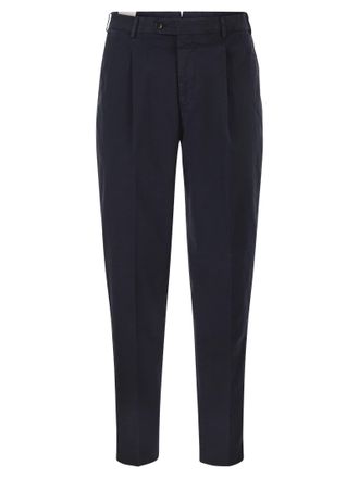 Pantaloni Torino Stretch Cotton Tailored Trousers