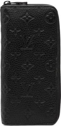 Louis Vuitton Pre-owned Wallets, female, Black, Size: ONE SIZE Pre-owned Leather Wallet