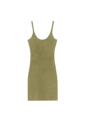Nanushka Womens Alfia Dress In Pistachio