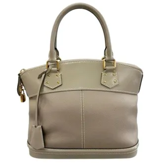 Louis Vuitton Pre-owned Handbags, female, Gray, Size: ONE SIZE Pre-owned Vintage Handbag