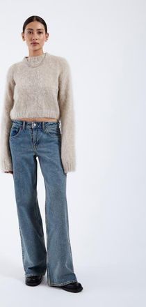 Dr. Denim Moira Sweater in Brushed Silver Lining at Nordstrom, Size X-Small