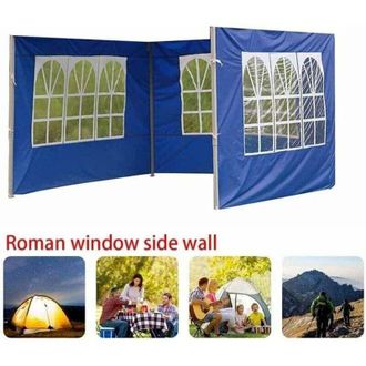 OEM Tienda De Campa&ntilde;a Impermeable Con 1 Panel Lateral, Pared Lateral De 0,15 Mm De Grosor, 2 Colores, 12 Tama&ntilde;os (color: Blanco, Tama&ntilde;o: 3 X 2 M) -crezuo