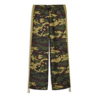 Puma (WMNS) PUMA Street Glam Relaxed Camo Pants Chai Latte AOP 638346-89