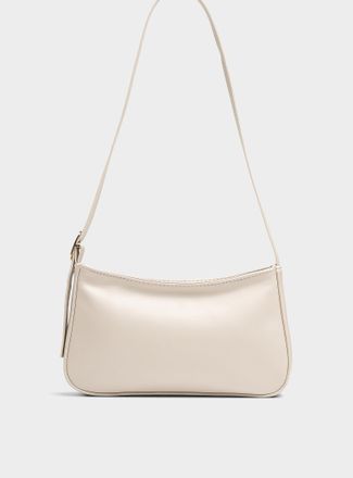 Simons Womens Smooth minimalist baguette bag