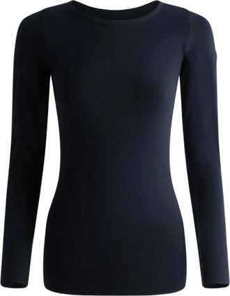 Fusalp Troop Col Rond Thermolaag - Dames - Sportshirts - Blauw - Xl/2Xl - Kasjmier - Fitness