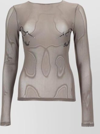 Jean Paul Gaultier printed top