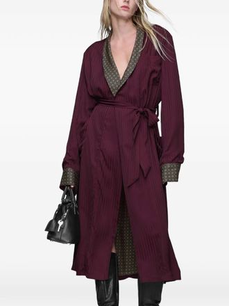 Maison Margiela reversible coat - women - Viscose - 42 - Red