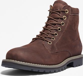Timberland Schn&uuml;rboots TIMBERLAND REDWOOD FALLS MID LACE UP WATERPROOF BOOT, Herren, Gr. 41,5, soil, Leder, Schuhe Schn&uuml;rboots, Winterstiefel, Schn&uuml;rstiefel, Win