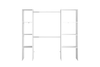 Concept Usine Vestidor 6 estantes + 2 armarios funcionales y de dise&ntilde;o