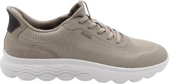 Geox Schoenen, Heren, Beige, 43 EU, Leer, Sambuco Sneakers