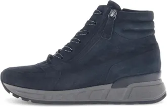 Gabor Dames, Schoenen, Blauw, Maat: 38 1/2 EU Leer