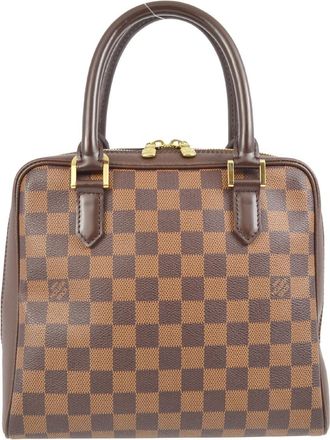 Louis Vuitton Brera Handbag Damier Brown Canvas Handbag (Pre-Owned)