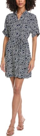 Nic+Zoe Nic+Zoe Petite Etched Angles Belted Devon Dress