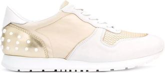Tod's panelled sneakers - Wit