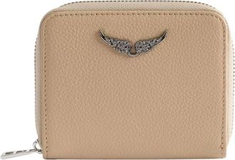 Zadig&Voltaire Mini Zv Wallet - - Accessories - Donna - Beige - ONE SIZE