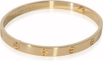 Cartier Pre-Owned Cartier Yellow Gold Love Bracelet