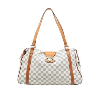 Louis Vuitton Pre-owned Shoulder Bags, female, White, Size: ONE SIZE Pre-owned Canvas Shoulder Bag