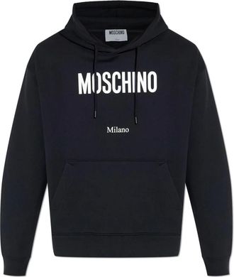 Moschino Sweatshirts & Hoodies - Heren - Hoodies - Zwart - S - Katoen - Hoodies & sweatvesten