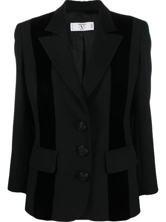 Valentino Garavani Blazer monopetto anni 80 - Nero