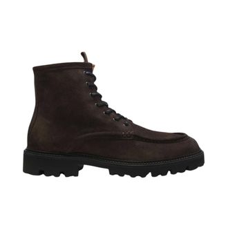 HUGO BOSS Schoenen, Heren, Bruin, 41 EU, Leer, Julio Halb Veterschoenen