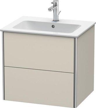 Duravit Duravit - Xsquare Mueble De Pared 61.0 X 47.8 Cm, 2 Cajones, Para