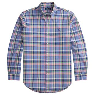 Ralph Lauren Lange mouwen geruit overhemd - Heren - Casual Overhemden - Veelkleurig - XL - Katoen - Overhemden