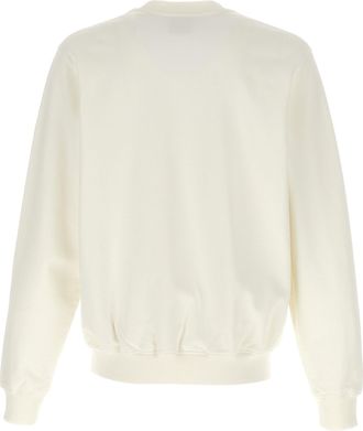 Casablanca Mens White Cotton Sweatshirt Clothing