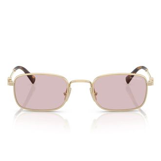 Miu Miu Sunglasses Mua53 S Zvn4 I0 Gold/Pink Women