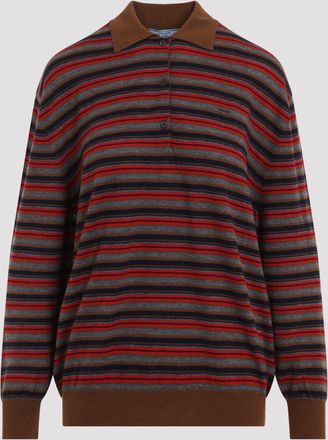 Prada kasjmier poloshirt