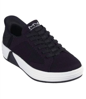 Skechers Womens Alpha Cup Loey Sneakers In Black